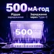Бездротова миша SMAILWOLF RS6 фіолетова, PAW3311, 12000 DPI, 1000 Гц, 2.4G + Bluetooth 5.3 + USB Type-C, 6 кнопок - изображение 3