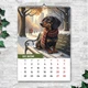 Календарь А3 перекидной настенный Таксы 13 листов ENTERSTORE (art. 269037) - изображение 3