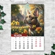 Календарь А3 перекидной настенный Французский бульдог. Арт. 13 листов ENTERSTORE (art. 269036) - изображение 5