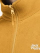 Толстовка флисовая, на молнии мужская Jack Wolfskin Taunus 100 Fz M A65793_M0119 S Желтая (4064886782227) - изображение 4