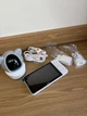 Відеоняня з камерою GHB BABY6T 2K екран 5" Wi-Fi нічне бачення датчик руху двосторонній зв'язок біла УЦІНКА (SKU-620) - изображение 13