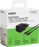 Ładowarka sieciowa Belkin BoostCharge 25W Type-C Wall Charger with Type-C Cable 1m Black (WCA012KQ1MBK-B6) - obraz 2