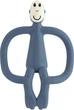 Gryzak kojący Matchstick Monkey ze szczoteczką Małpka Granatowy (MM-T-011) (705604684624) - obraz 1