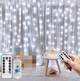 Гирлянда-Занавес Штора 6*3м 600 LED лампочек USB c Пультом для украшений окон, спальни, террасы Белый свет - изображение 1