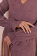 Платье из микровельвета для беременных и кормящих Lille XL (48) Lullababe LB05LL171 фрезовый - изображение 4