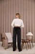 Брюки для беременных теплые велюровые Wilton с регулируемым поясом и карманами S-M (42–44) Lullababe LB12WL136 черный - изображение 6