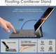 Чохол-клавіатура TECHGEAR для Samsung Galaxy Tab S10+/S9+/S9 FE+/S8+/S7+/S7 FE 12.4", Bluetooth, трекпад, RGB, чорний - зображення 3