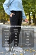 Зимние женские штаны джоггеры теплая трехнитка на байке Aksan 26.3080 42(S) (XS) Чёрные - изображение 6