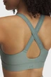 Жіночий м'ятний топ UA Infinity High Zip 2.0 Bra Under Armour XS D-DD 1384118-348 - изображение 6