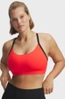 Жіночий червоний топ UA Halo Bonded Bra Under Armour XS 6009068-713 - изображение 3
