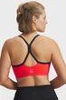 Жіночий червоний топ UA Halo Bonded Bra Under Armour XS 6009068-713 - изображение 6