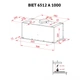 Витяжка повновбудована Perfelli BIET 6512 A 1000 I LED - зображення 8