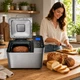 Автоматическая хлебопечка Mio Star Bread Maker 1000 600 Вт 22 режима 1000 г для хлеба кексов варенья теста безглютеновой выпечки таймер 13 часов антипригарная форма - изображение 5