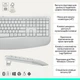 Комплект Logitech Signature Comfort Plus MK880 Wireless/USB-C UA Off-White (920-014033) - изображение 2
