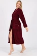 Халат женский nusa хлопок/бамбук модель 6895 bordo, xxxl - изображение 2