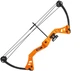 Лук блочний Man Kung CBK1 Bestra Orange (25 lbs, 25", для дітей і підлітків, з комплектом) - зображення 4