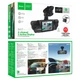 Відеореєстратор HOCO DV17 360° driving recorder (4-lens) 1080p Wi-Fi Black - изображение 8