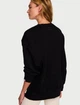 Костюм Victoria's Secret Iconic Fleece Relaxed L чорний - изображение 4