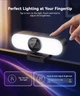 Веб-камера EMEET C60e 4K Ultra HD з LED-підсвічуванням та мікрофоном Black (Професійна веб-камера для стрімінгів та відеодзвінків) - зображення 7