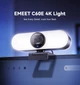 Веб-камера EMEET C60e 4K Ultra HD з LED-підсвічуванням та мікрофоном Black (Професійна веб-камера для стрімінгів та відеодзвінків) - зображення 8