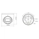 IP-відеокамера 6Mp TVT TD-9564E4B-A(D-PE-AW2) White f-2.8mm, ІЧ+LED-підсвічування, з мікрофоном - изображение 2