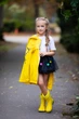 Детский дождевик Rain желтый - 134 - изображение 1