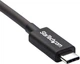 Kabel StarTech USB Type-C - USB Type-C Thunderbolt 3 100 W 2 m Black (TBLT3MM2M) - obraz 3