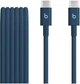 Kabel Apple Beats USB Type-C - USB Type-C 2.0 1.5 m Navy (APPMDGE4ZM) - obraz 1
