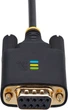 Кабель StarTech USB Type-A - RS-232 3 m Black (1P10FFCN-USB-SERIAL) - зображення 5