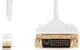 Кабель Digitus DisplayPort - DVI 2 m White (AK-340305-020-W) - зображення 2