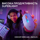 Мышь Logitech G305 X Superlight Wireless/Bluetooth/USB Lilac (910-007755) - изображение 3