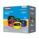 Набір трубчастих еспандерів REBEL Power Tube Set 5-80 kg 5 шт (RBA-3006) - зображення 8
