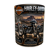 Кружка с принтом мотоциклов Harley-Davidson, серия Moto Legends, 330 мл, чёрная ручка - изображение 6