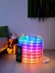 Світлодіодна гірлянда LED вуличні вогні 3 м з керуванням через смартфон-додаток для декору саду, тераси та свят - зображення 7
