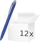 Набор масляных ручек Pilot Rexgrip Синие 12 шт (ZES4902505270642) - изображение 1
