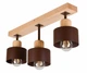 Стельовий світильник WoodLume 3 Line Brown - изображение 1