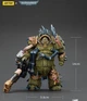 Фігурка warhammer40k JoyToy Death Guard Blightlord Terminator with Reaper Autocannon and Bubotic Blades 1/18 - изображение 6