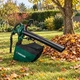 Садовый пылесос воздуходувка Parkside PELSB 3000 B2 электрическая 3000 Вт 220 В измельчитель листьев мешок 55 л поток 840 м3 ч скорость 88,9 м с - изображение 5
