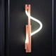 Настінний світильник з гнучкого неону Neon Fleksi Beige Red Ral-3012 - изображение 3