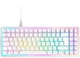 Проводная игровая клавиатура NZXT Function Elite MiniTKL Magnetic Gaming Keyboard, RGB, 8K, Rapid Trigger, UK ISO, White Белая - изображение 1