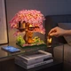 Конструктор Домик на дереве с цветущей сакурою, 2008 деталей, с LED-подсветкой, в японском стиле - изображение 14