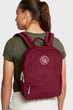 Жіночий бордовий вельветовий рюкзак UA Loudon Corduroy SM BP Under Armour OSFM 1384676-625 - зображення 2