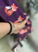 Рюкзак бузковий повсякденний яскравий с принтом лисиці 2283 - зображення 2