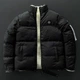 Двосторонняя зимняя куртка Stone Island черная с белым XL 4487 - изображение 3