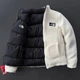 Двостороння куртка - пуховик The North Face біла та чорна TNF M 4488 - зображення 2