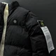 Двосторонняя зимняя куртка Stone Island черная с белым XL 4487 - изображение 6