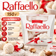 Цукерки Raffaello Ferrero 150 г кокосові з горіховим смаком солодощі десерт італійські - зображення 2