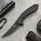Ніж Складаний KARDA LOKI J318 Black - изображение 5