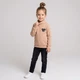 Светр для дівчинки SmileTime Shine Minnie бежевий, розмір 110 (ZY21-11-1) - зображення 2