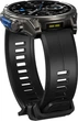Тактичний смарт-годинник Zeblaze Vibe 8 Black - броньований корпус (316L сталь), з ліхтариком і сапфіровим склом (голосові дзвінки, Amoled) протиударний та вологостійкий - изображение 12